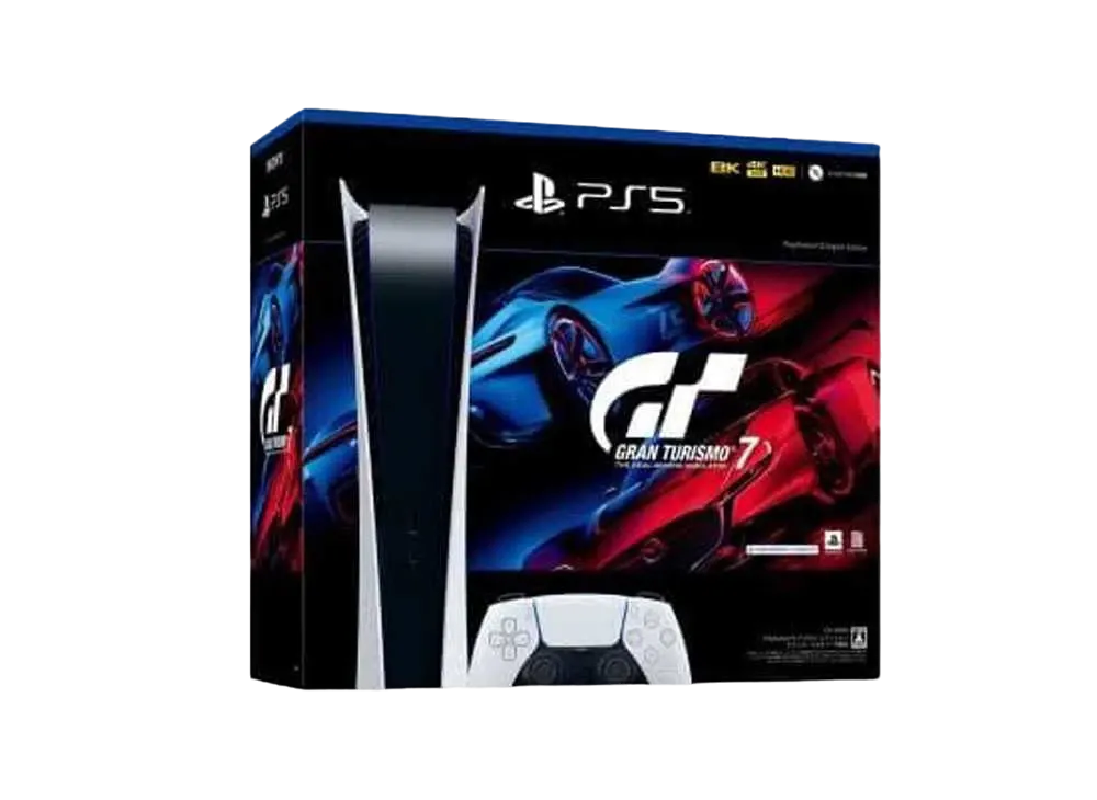 SONY PlayStation5 (PS5) Digital Edition With Grand Touring Car7 CFIJ-10003