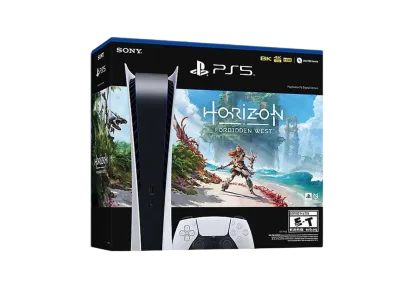 SONY PlayStation5 (PS5) Digital Edition With Horizon Forbidden West CFIJ-10001
