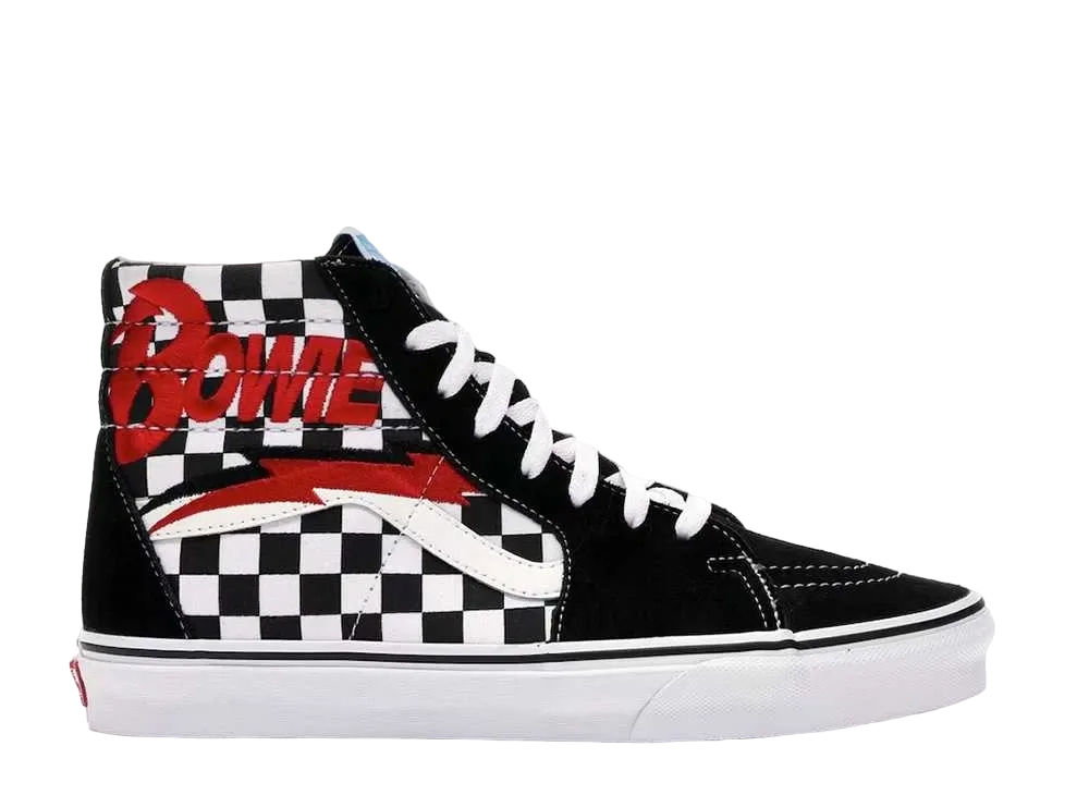 David Bowie × Vans Sk8-Hi Diamond Dogs "Black/Red-White"