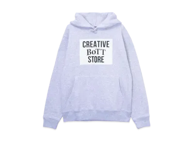 BoTT x creativedrugstore Square Logo Hoodie "Gray"