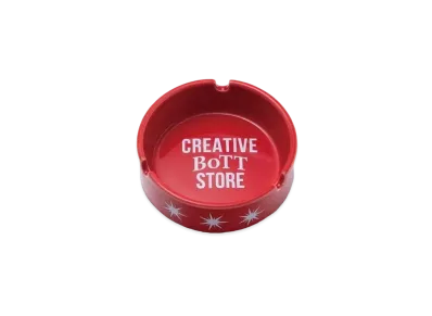 BoTT x creativedrugstore Square Ashtray "Red"