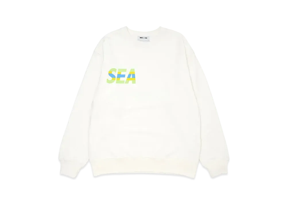 WIND AND SEA x FACETASM Crew Neck "White"