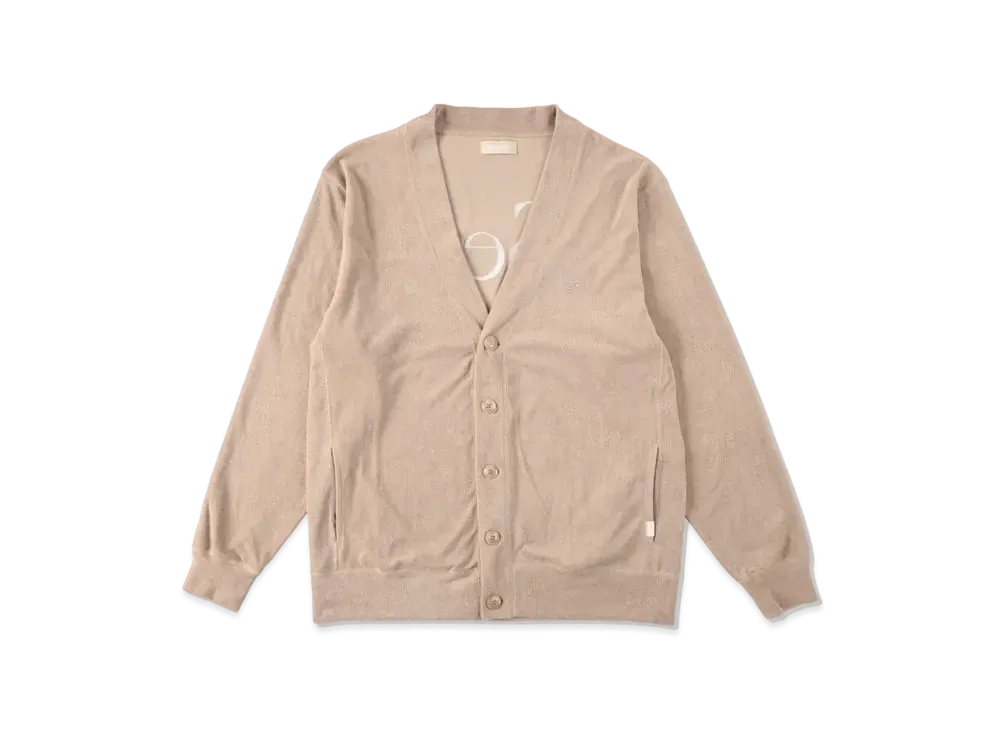 WIND AND SEA Soft Pile Cardigan "Beige"