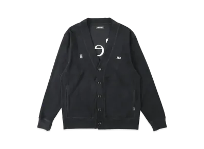 WIND AND SEA Soft Pile Cardigan "Black"