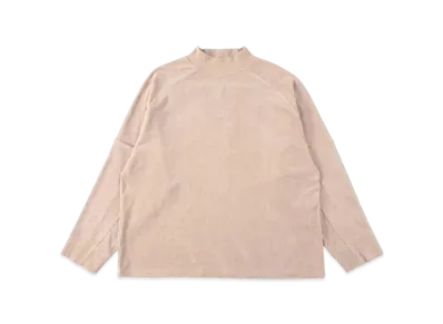 WIND AND SEA Soft Pile Mock Neck "Beige"