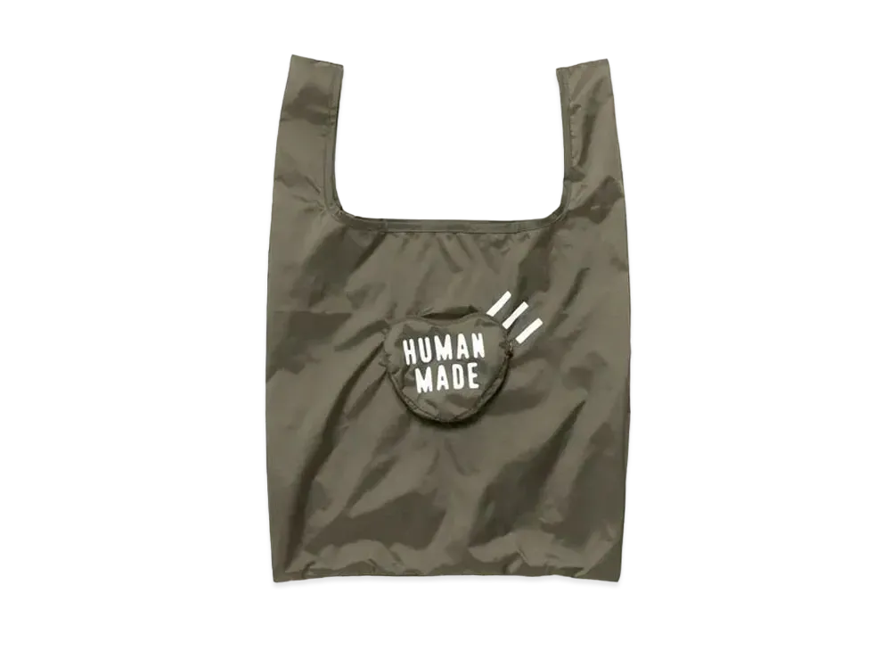 HUMAN MADE Heart Shopper Bag "Olive Drab"