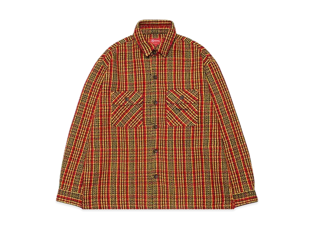 Supreme Heavy Flannel Shirt "Gold"