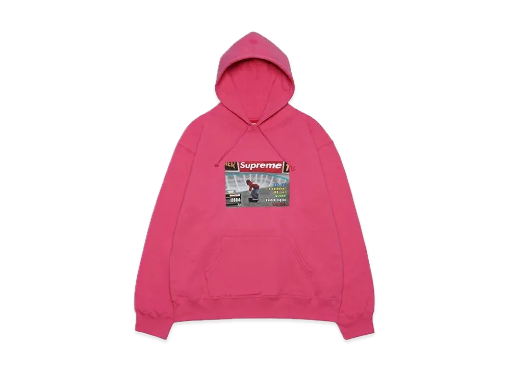 Supreme / Thrasher® Hooded Sweatshirt "Magenta"