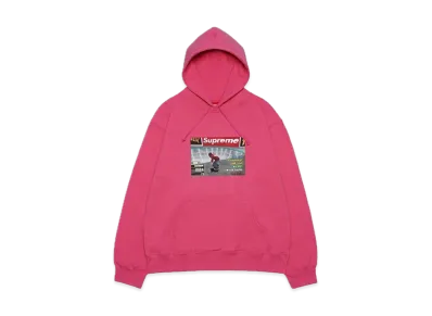 Supreme / Thrasher® Hooded Sweatshirt "Magenta"