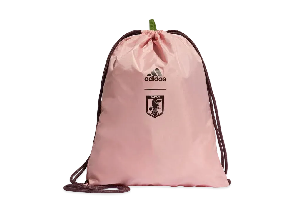 adidas Japanese National Soccer Team Special Collection Gymsack "Wonder Mauve/Nite Red/Off White"