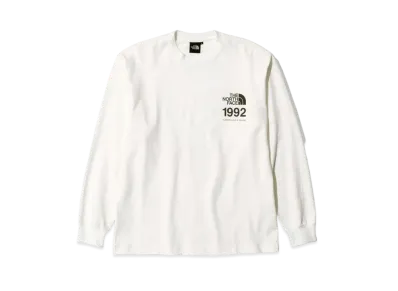 The North Face L/S 30th Nuptse Tee "White"