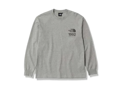 The North Face L/S 30th Nuptse Tee "Mix Gray"