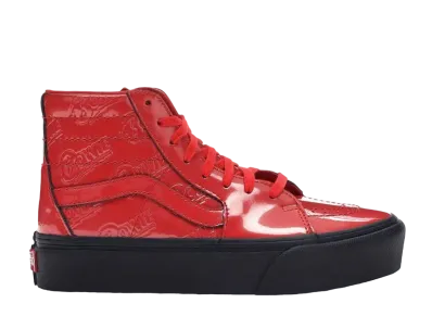 David Bowie × Vans Sk8-Hi Platform 2.0 Ziggy Stardust "Red/Black"