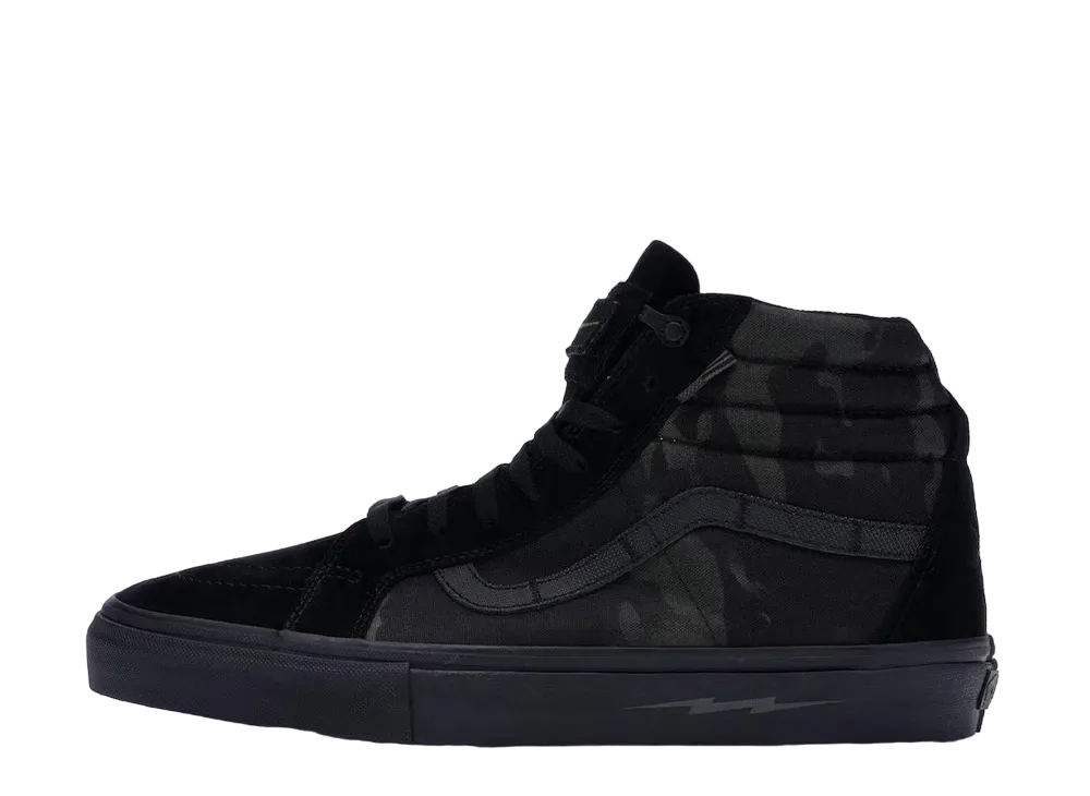 Defcon × Vans Sk8-Hi Notchback Pro "Camo Black"