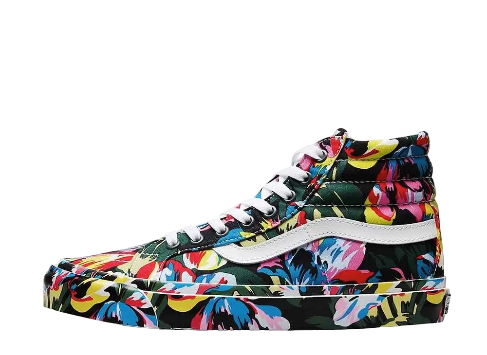 ケンゾー × バンズ スケートハイ "フローラル グリーン"