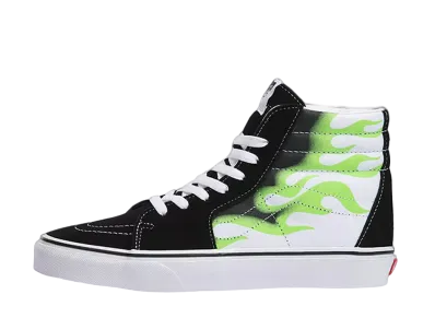 Vans Sk8-Hi "Flame Black True White"