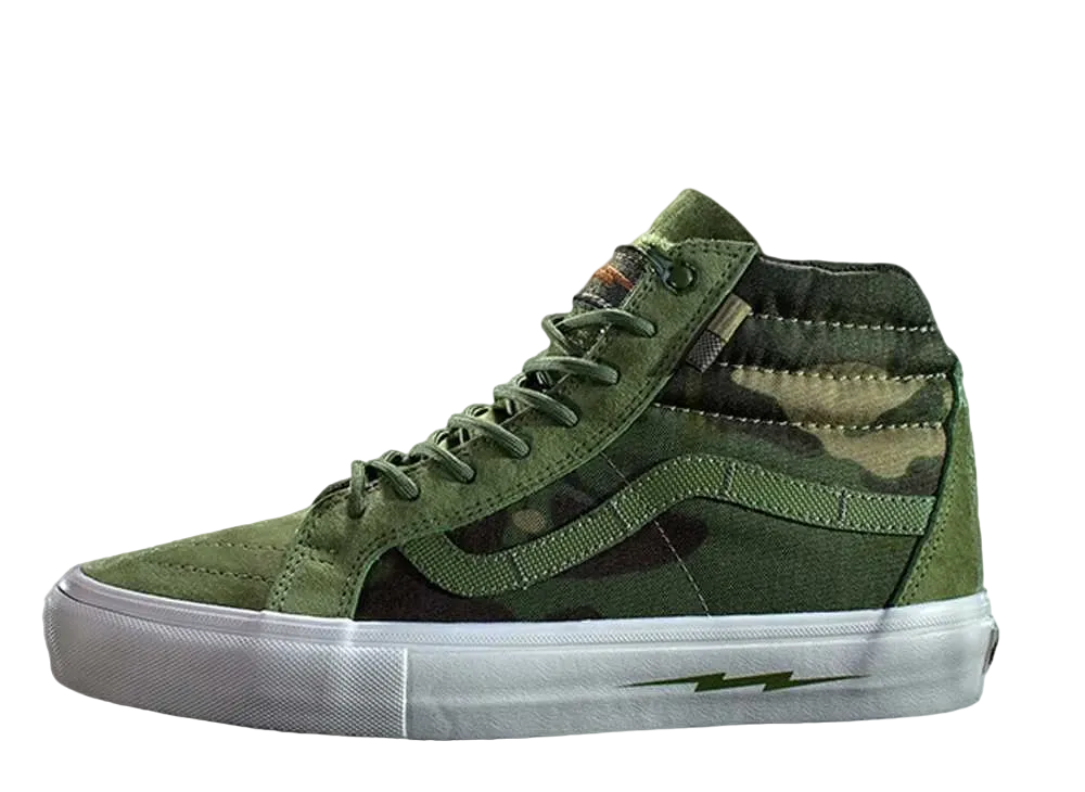 Defcon × Vans Sk8-Hi Notchback "Multicam Jungle"