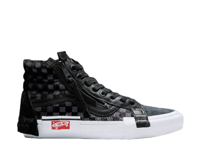 Vans Sk8-Hi Cap Pony "Black Checkerboard"