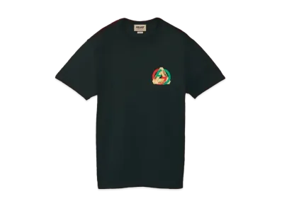 PALACE GUCCI Printed Heavy Cotton Jersey T-shirt "Black"