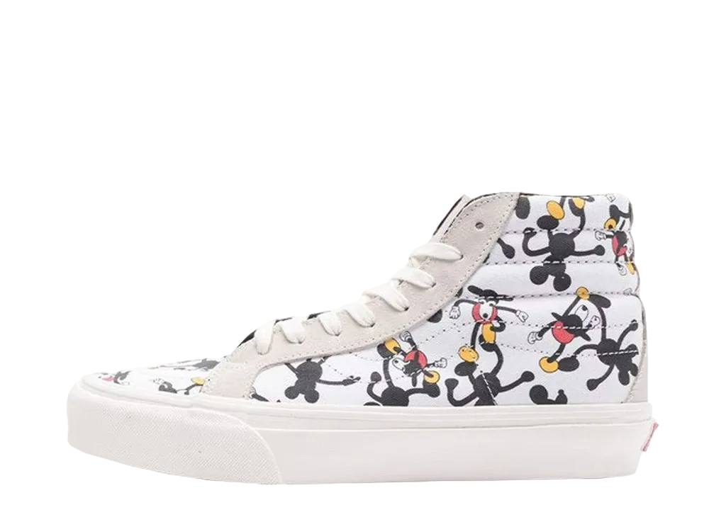 Disney × Vans Sk8-Hi Geoff McFetridge "White"