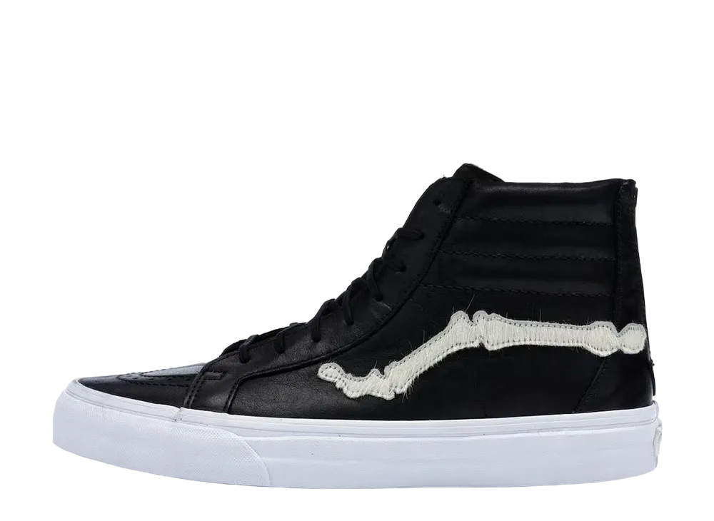 ブレンド × バンズ スケートハイ  ボーン ポニー ヘア "ブラック/ホワイト"