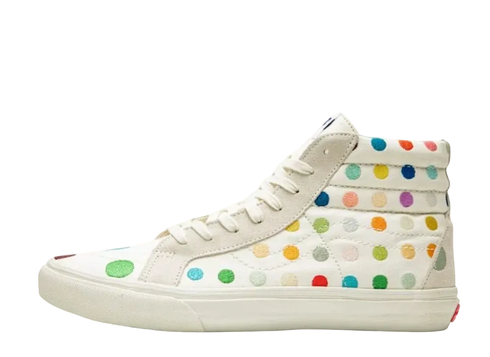 Damien Hirst × Vans Sk8-Hi Reissue VLT LX "Polka Dots"