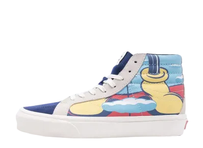 Disney × John Van Hamersveld × Vans Sk8-Hi "White/Blue"