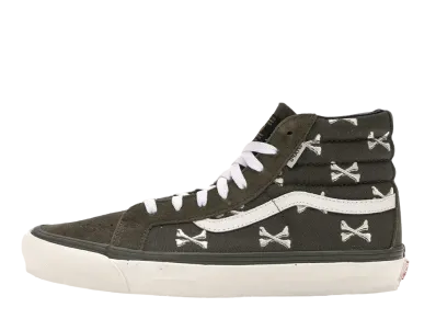 WTAPS × Vans Sk8-Hi "Olive Crossbones"