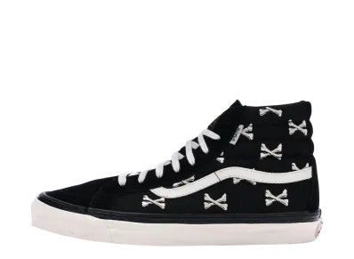 WTAPS × Vans Sk8-Hi "Black Crossbones"