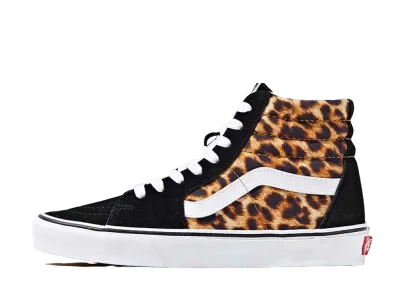 Vans Sk8-Hi "Leopard Black White"