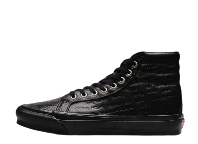Jim Goldberg × Vans Sk8-Hi LX "Black Leather"