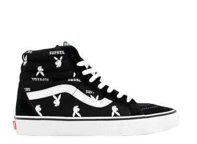 Supreme × Vans Sk8-Hi Playboy "Black"