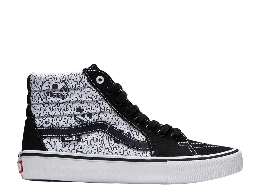 スケッチー・タンク × バンズ スケートハイ "ブラック ホワイト"