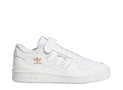 adidas Women's Forum Low "Footwear White/Rose Gold Metallic"