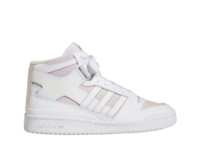 adidas Women's Forum Mid "Footwear White/Bliss Orange"