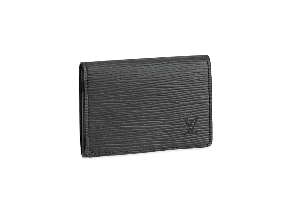 Louis Vuitton Enveloppe Carte de Visite Epi Leather "Noir"