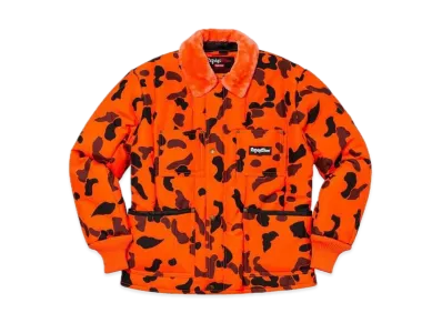 Supreme RefrigiWear Insulated Iron-Tuff Jacket "Orange Camo"