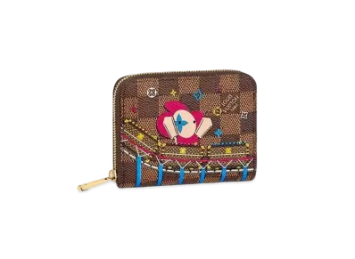 Louis Vuitton Zippy Coin Purse Damier Vivienne Holiday Collection 2020