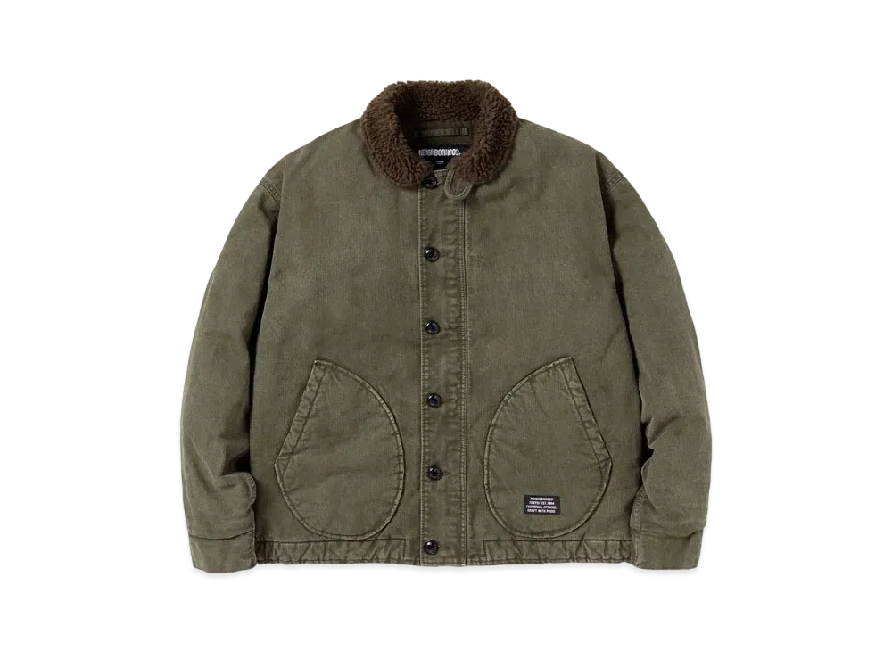 NEIGHBORHOOD N-1 Deck JK . CO "Olive Drab"