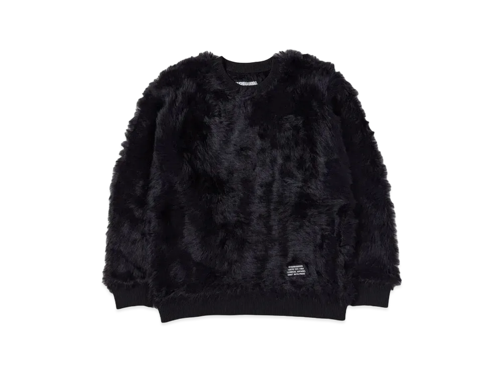 NEIGHBORHOOD Fur Sweater . NY "Black"