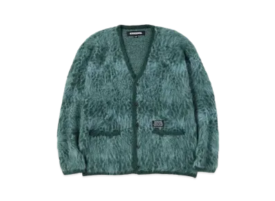 NEIGHBORHOOD Mohair Cardigan . AN "Green"