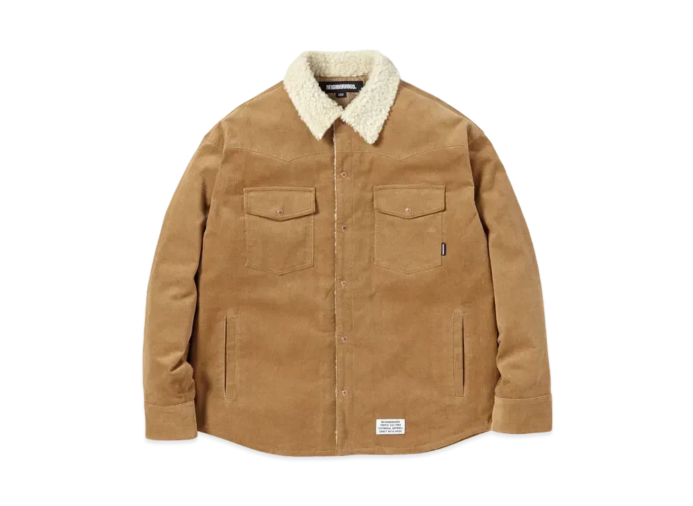 NEIGHBORHOOD Cord Western SH LS . EC "Camel"