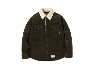 NEIGHBORHOOD Cord Western SH LS . EC "Olive Drab"