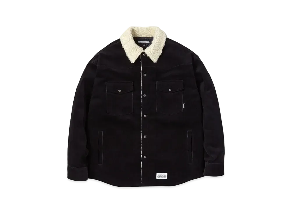 NEIGHBORHOOD Cord Western SH LS . EC "Black"
