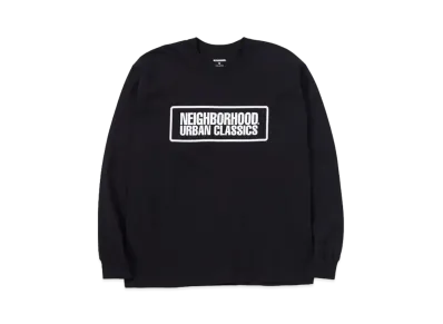 NEIGHBORHOOD NH Tee-3 LS . CO "Black"