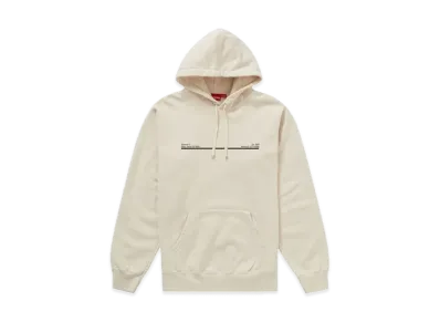 Supreme Shop Hooded Sweatshirt Japan "Natural"
