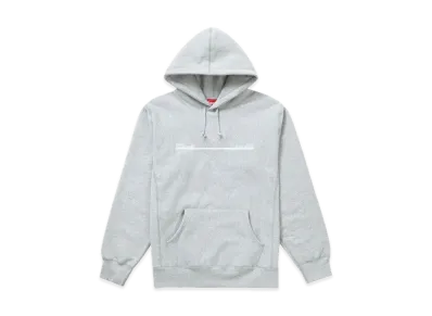 Supreme Shop Hooded Sweatshirt Japan "Heather Grey"