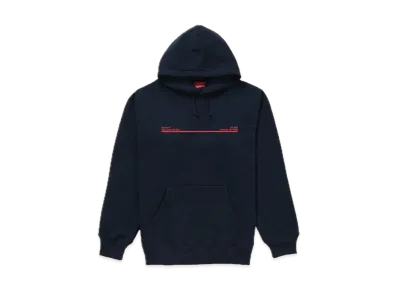 Supreme Shop Hooded Sweatshirt Japan "Navy"