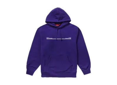 Supreme Shop Hooded Sweatshirt Japan "Purple"