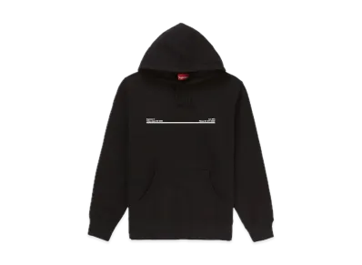 Supreme Shop Hooded Sweatshirt Japan "Black"